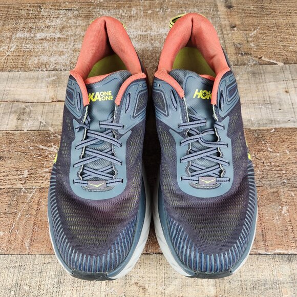 Hoka One One Bondi 7 Men's Sz 10.5 Dark Gray Gym Train Walk Running Sneaker Shoe - Picture 9 of 10